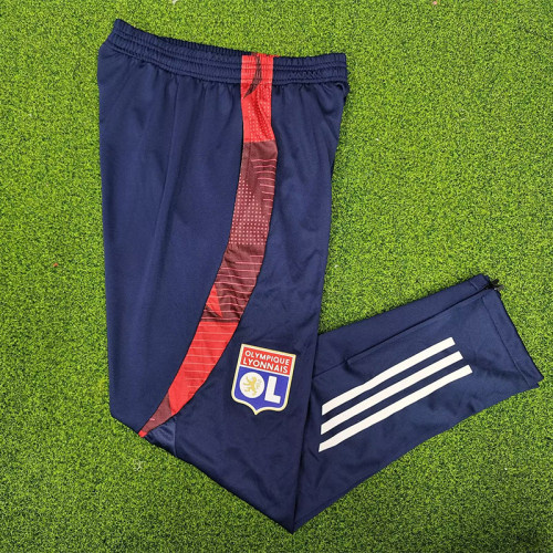 24/25 Lyon Royal Blue Training Long Pants (Have Pocket)