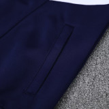 25/26 RMA  Royal Blue-Purple Retro Jacket Tracksuit#F02