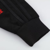 2025 AD Snake Year Commemorative Edition Black Hoodie Suit