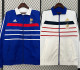 1998 French Retro Blue&White Sided Windbreaker (双面风衣)