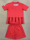 24/25 Rangers Red Goalkeeper Adult Suit Fans Soccer Jersey（成人套装）