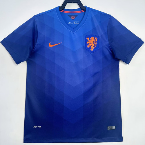 2004 Netherlands Away Retro Soccer Jersey