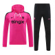 24/25 CHE Red Pink Hooded  Tracksuit