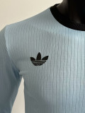 25/26 Germany Blue Goalkeeper 125th Anniversary Edition  Long Sleeve Player Version Soccer Jersey