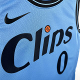 24/25 Clippers WESTBROOK # 0 City Edition Top Quality Hot Pressing NBA Jersey