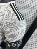 24/25 RMA white and Black patterns Special Edition Player Version Soccer Jersey