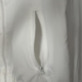 2024  Brazil white one sided hooded  Windbreaker （单面带帽风衣）
