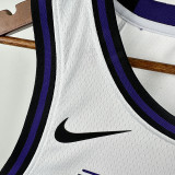 22/23 LAKERS DONCIC'#77 White City Edition Top Quality Hot Pressing NBA Jersey(V领）