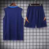 24/25 JUV Blue Tank top and shorts suit