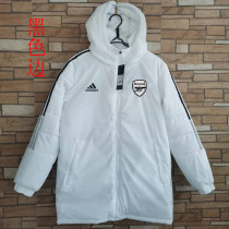 22/23 ARS White Hooded Cotton Coat Black Edge (黑色边) 棉衣