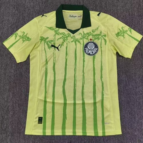 25/26 Palmeiras Yellow  Special Edition Fans Soccer Jersey