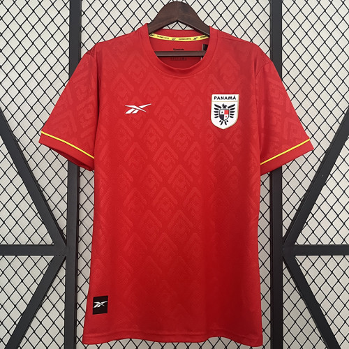 24/25  Panama Red Fans Soccer Jersey（圆领）