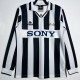 1995/1997 JUV Home Long Sleeve  Retro Soccer Jersey