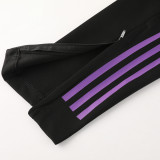 24/25  Germany Black White Jacket Tracksuit(02)
