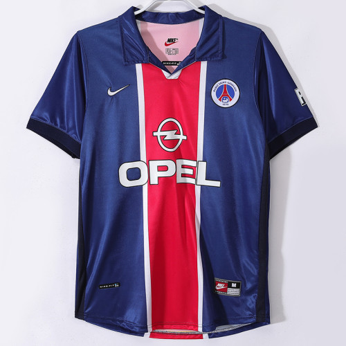 1998/1999 PSG Paris Home Retro Soccer Jersey