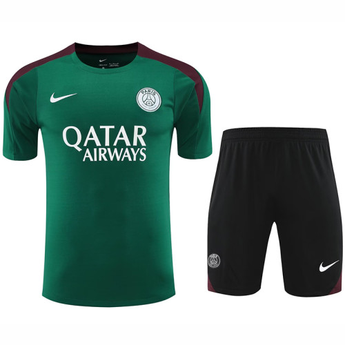24/25  PSG  Green Training Short Suit
