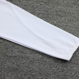 24/25 AD  White Half Zipper Sportswear # 801白(半拉链)