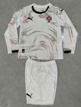25/26 Portugal Away Long Sleeve Kids Soccer Jersey 25/26 Portugal Away Long Sleeve Kids Soccer Jersey