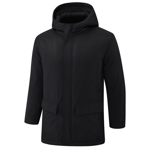 24/25 G264 Black Hooded Cotton Coat 黑连帽棉衣