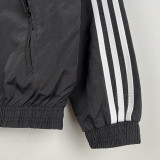 23/24 Montreal Black & Grey Double Sided Windbreaker (双面风衣)