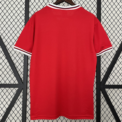 1980/1982 England Away Red Retro Soccer Jersey