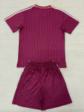 24/25 Bayern Retro Edition Red  Kids  Soccer Jersey