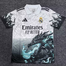 25/26 RMA Fire-breathing dragon White  Polo Shirts