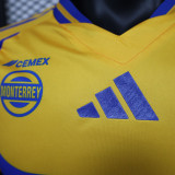 24/25 Tigres Home  Player Version Soccer Jersey