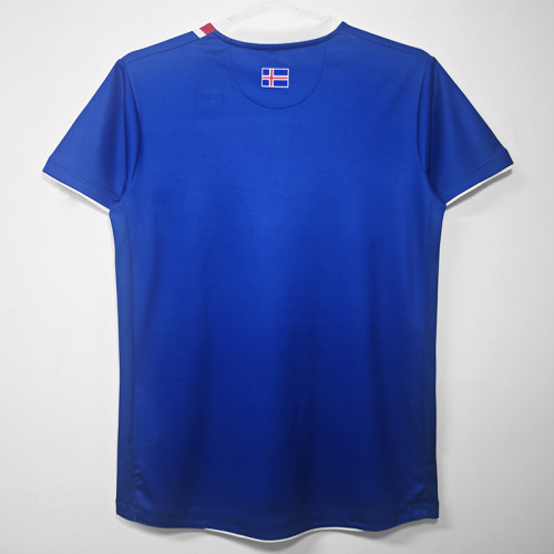 1990/1992 Iceland Home Retro Soccer Jersey