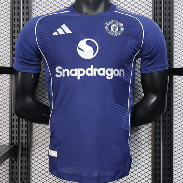 25/26  Man Utd  Blue Player Version Training Shirts