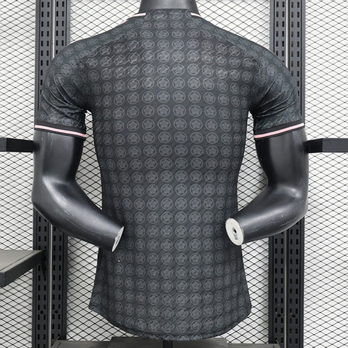 24/25 Japan Black（Pink knife）Player Version Soccer Jersey（粉黑袖口）