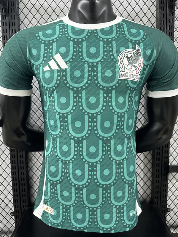 25/26 Mexico Serpentine Special Edition Green Player Version Soccer Jersey
