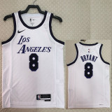 22/23 LAKERS BRYANT #8 White City Edition Top Quality Hot Pressing NBA Jersey