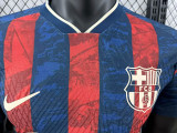 24/25 BAR  Red and Blue Special Edition  Player Version Soccer Jersey