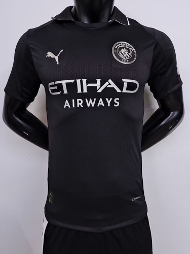 25/26 Man City Special Edition Black Player Version Soccer Jersey