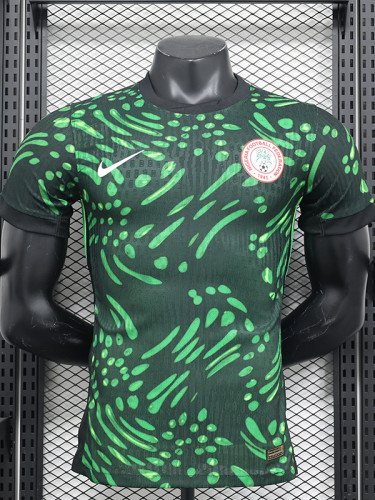 2024 Algeria  Home Player Version Soccer Jersey