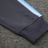 24/25  Argentina  Grey Black  Jacket Tracksuit  （灰黑)