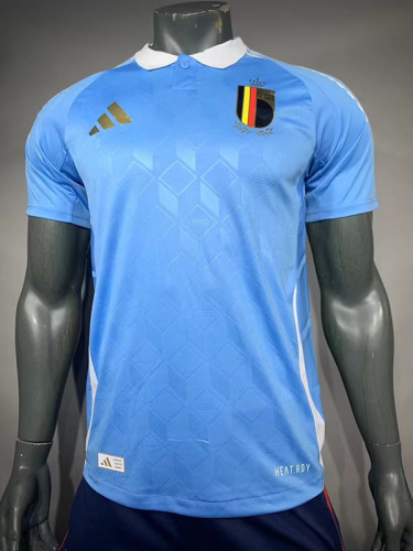 2024 Belgium Away Player Version Soccer Jersey