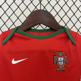 24/25  Portugal Home  Baby Infant Crawl Suit