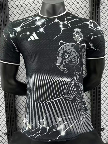 24/25 RMA Leopard Black and White  Player Version Training shirts