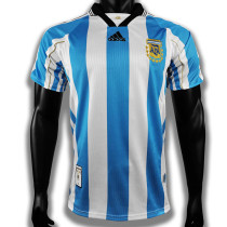 1998 Argentina Home Retro Soccer Jersey 1998 Argentina Home Retro Soccer Jersey