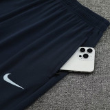 24/25 France Light Blue  Kids Half Pull Tracksuit (半拉链、童装)