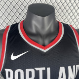 22/23 Trail Blazers HENDERSON #00 Black Top Quality Hot Pressing NBA Jersey