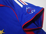 2006 France Home Retro Soccer Jersey