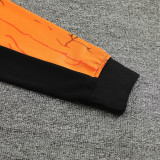 24/25 JO Black&Oronge Half Zipper Sportswear # 809黑橙色(半拉链)