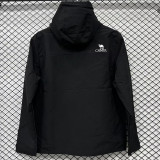 24/25 F705 CAMEL Black Single Layer Hooded Windbreaker (连帽）