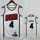 24/25 ROCKETS GREEN #4 White City Edition Home Top Quality Hot Pressing NBA Jersey