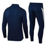 25/26 Portugal Royal Blue Half Pull Tracksuit (半拉链)