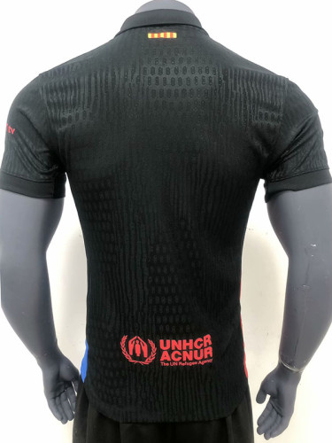 24/25 BAR  Away  Player Version Soccer Jersey(大胸花）