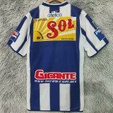2001/2002 Pachuca Home Retro Soccer Jersey(Print all sponsors/全广告)